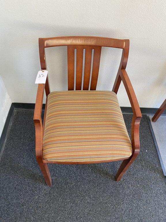 Wooden Waiting Room Chair