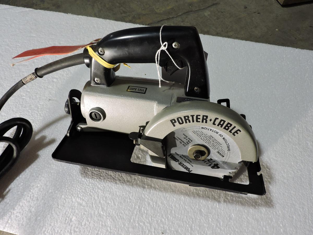 NEW Vintage PORTER-CABLE 4.5" Circular Saw / Model: 314
