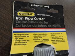 GENERAL Iron Pipe Cutter 2-5/8"  #127 -- NEW Old Stock