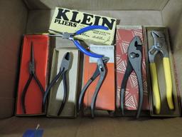 Lot of 6 Assorted Pliers - CRESCENT BILLINGS - NEW Old Stock