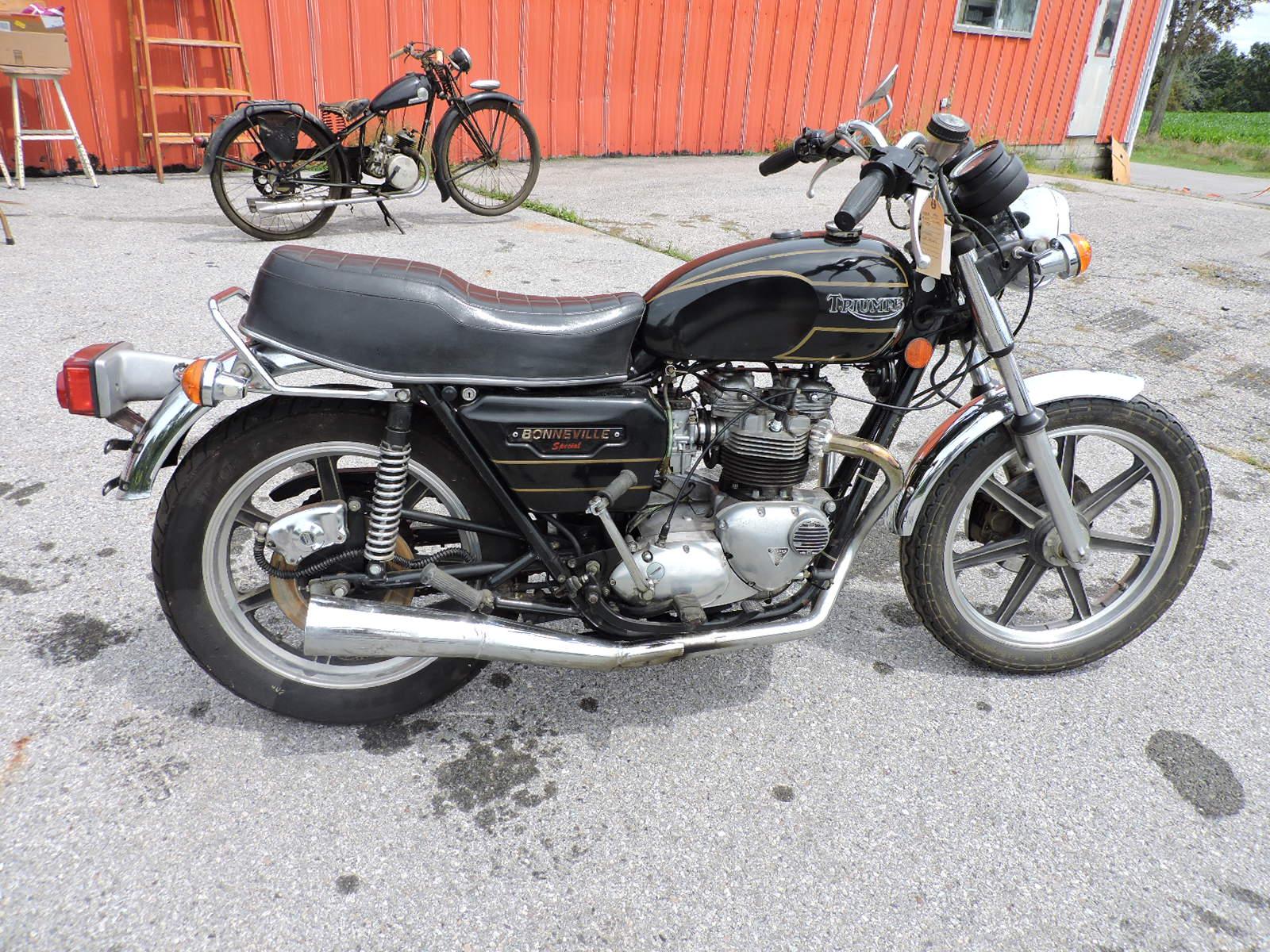 1979 Triumph Bonneville Special T140D - 750 Special - Dual Carb. - 10,460 Orig. Mi.