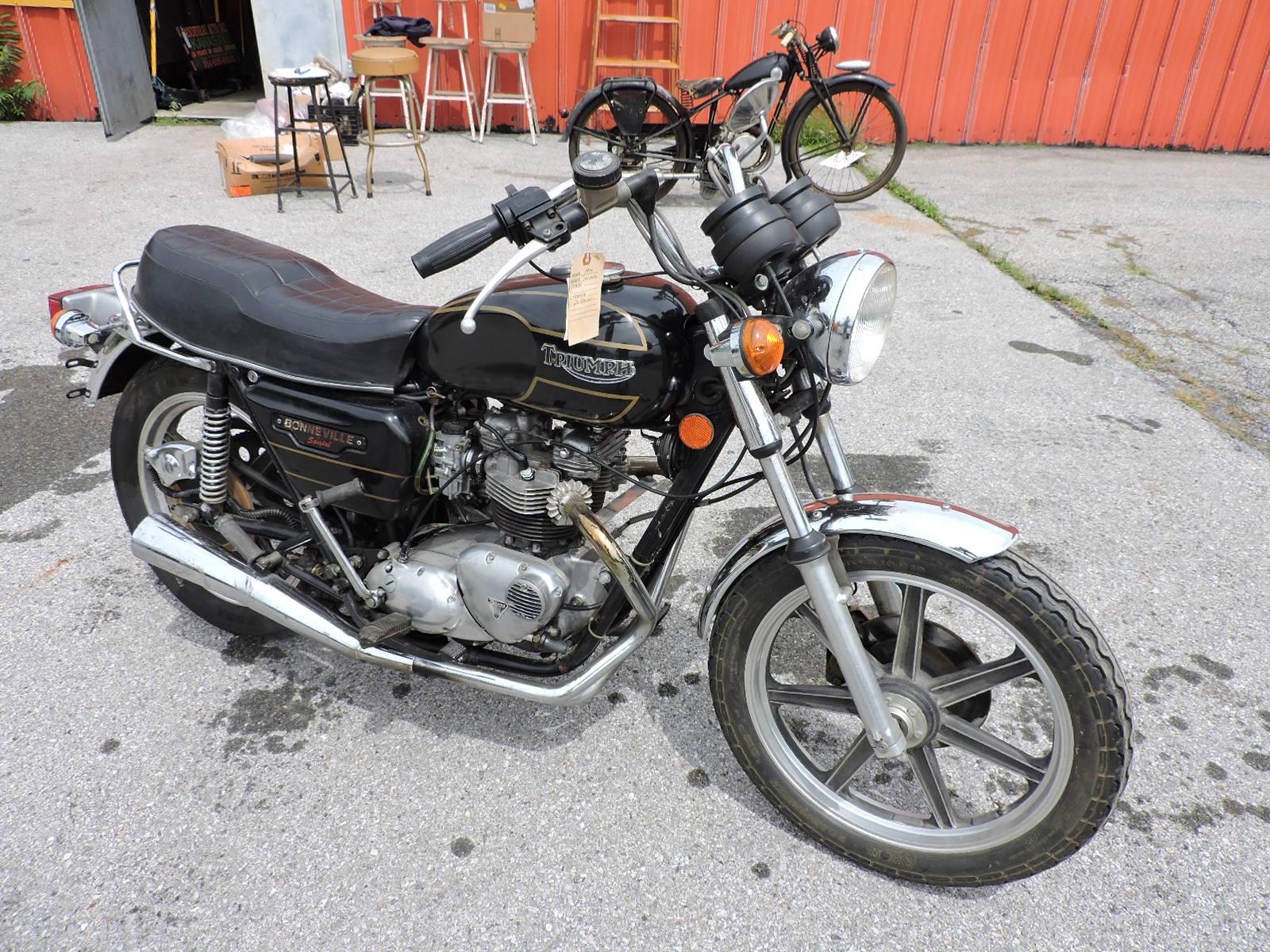 1979 Triumph Bonneville Special T140D - 750 Special - Dual Carb. - 10,460 Orig. Mi.