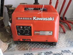 KAWASAKI Generator - GA550A - Gasoline -- with Cover - Looks NEW