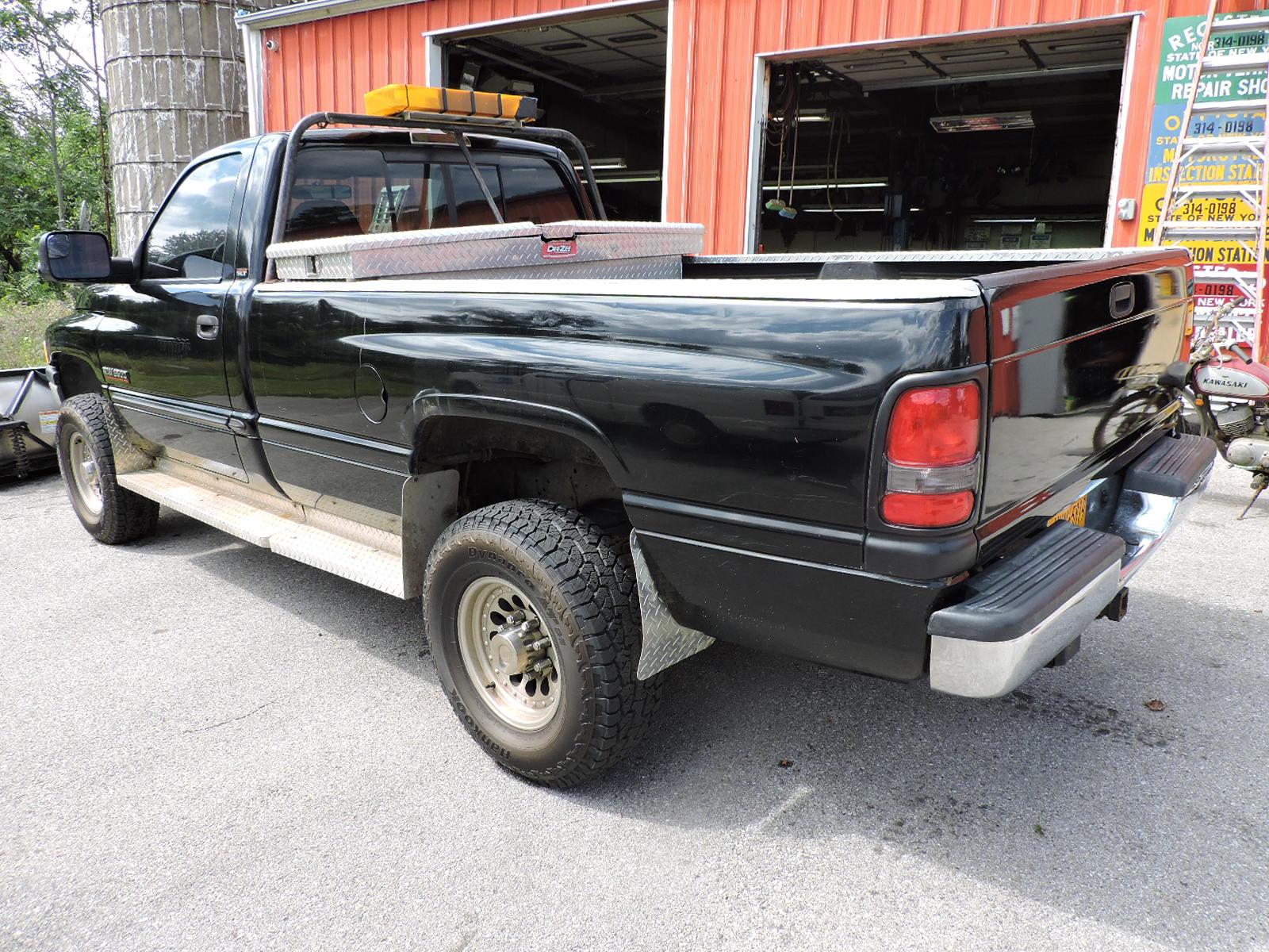 2002 Dodge Ram 2500 Regular Cab 4X4 Pickup with Cummins & Plow