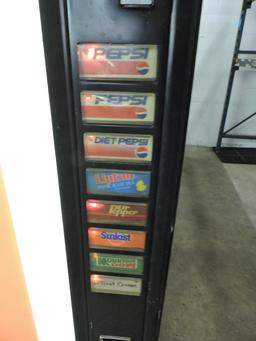 PEPSI Branded Retail Soda Machine - Appears Fully Functional