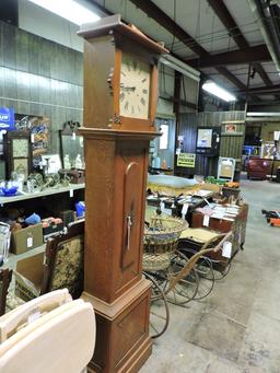 Reproduction Grand Father Style Hall Clock