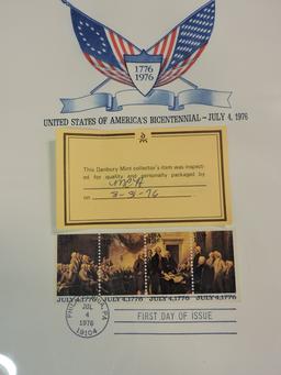 1776 - 1976 Bicentennial Proof Set -- from the Danbury Mint