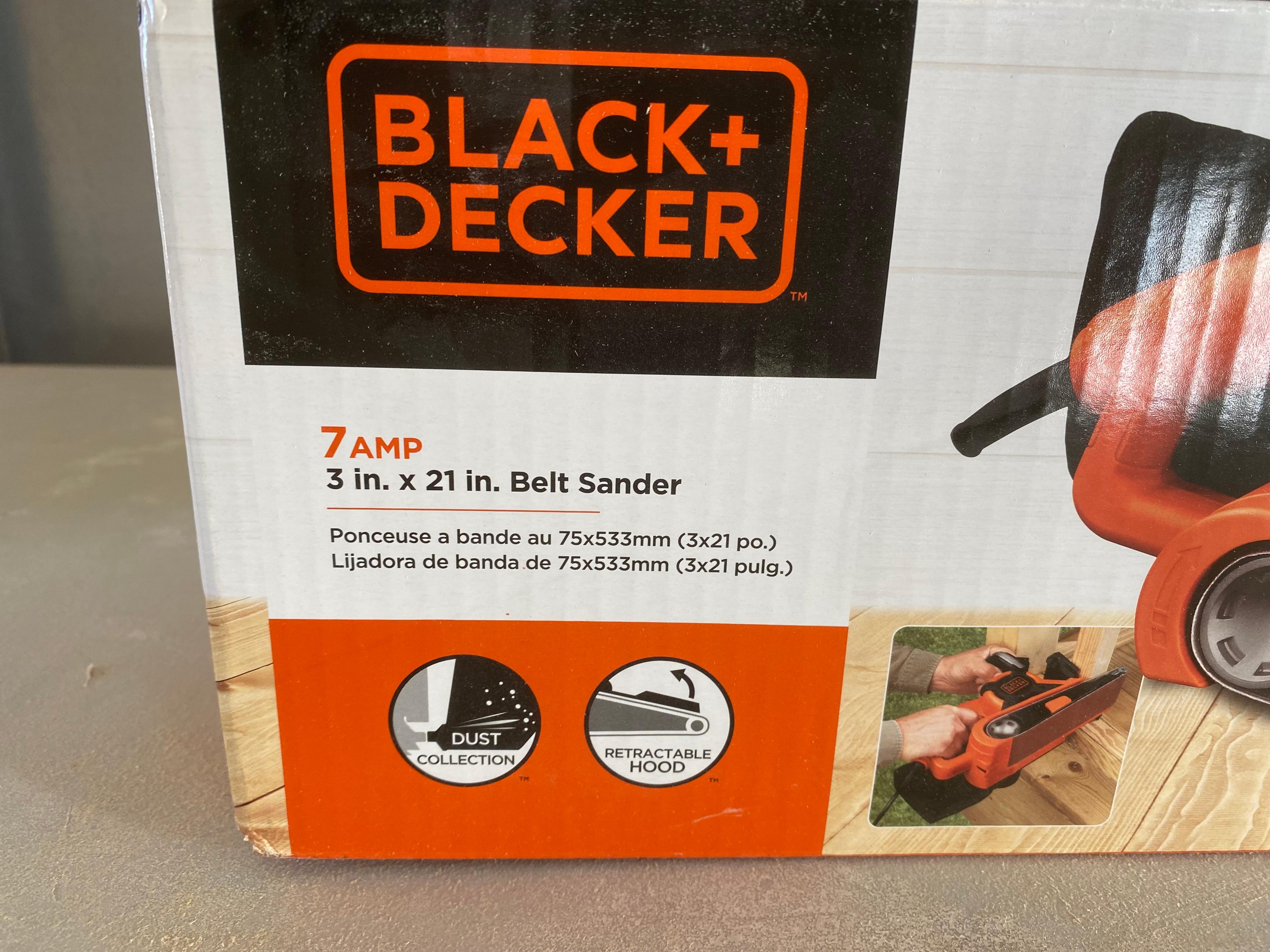 Black + Decker Belt Sander
