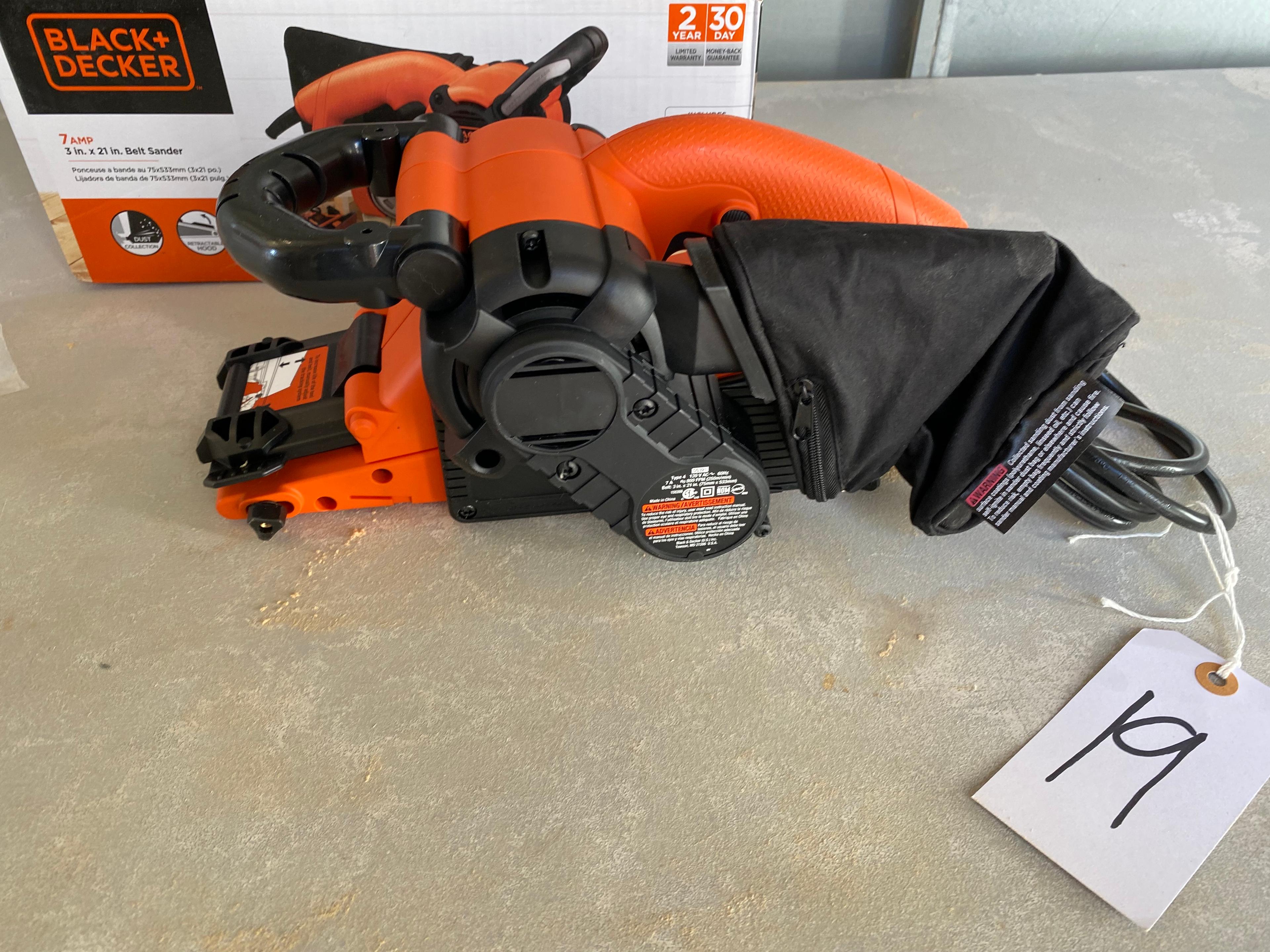 Black + Decker Belt Sander