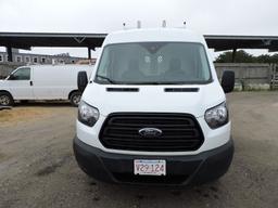 2019 FORD Transit 250 Extended Tall Cargo Van / Bulkhead, Racks & Bins / 20,069 Mi