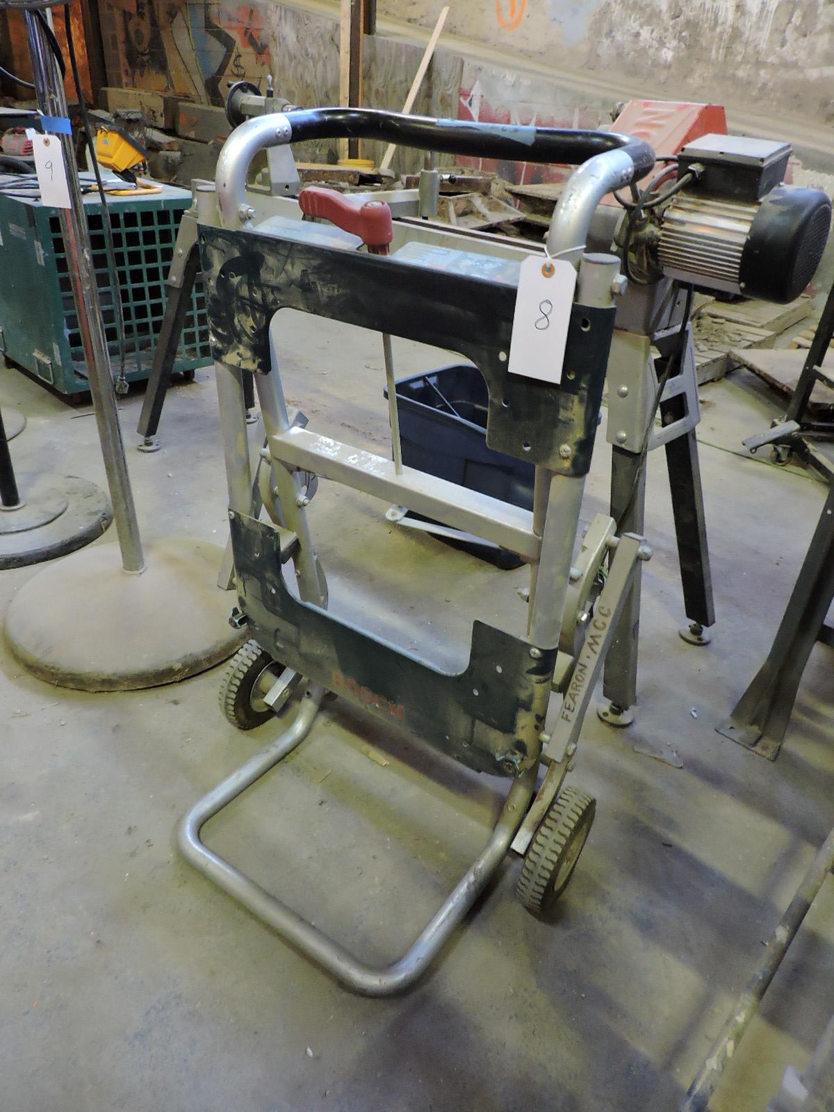 BOSCH Folding Table Saw Cart / Model: TS2000