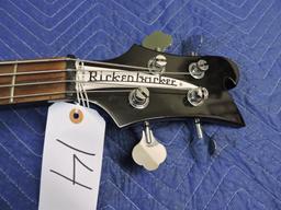 AUTOGRAPHED RICKENBACKER BASS GUITAR - Signed by Lemmy Kilmister from MOTORHEAD