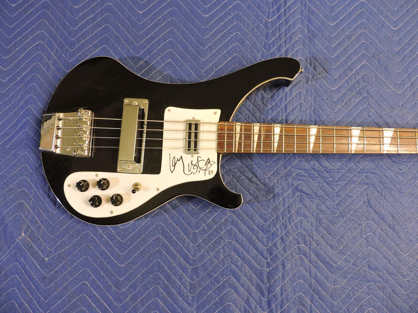 AUTOGRAPHED RICKENBACKER BASS GUITAR - Signed by Lemmy Kilmister from MOTORHEAD