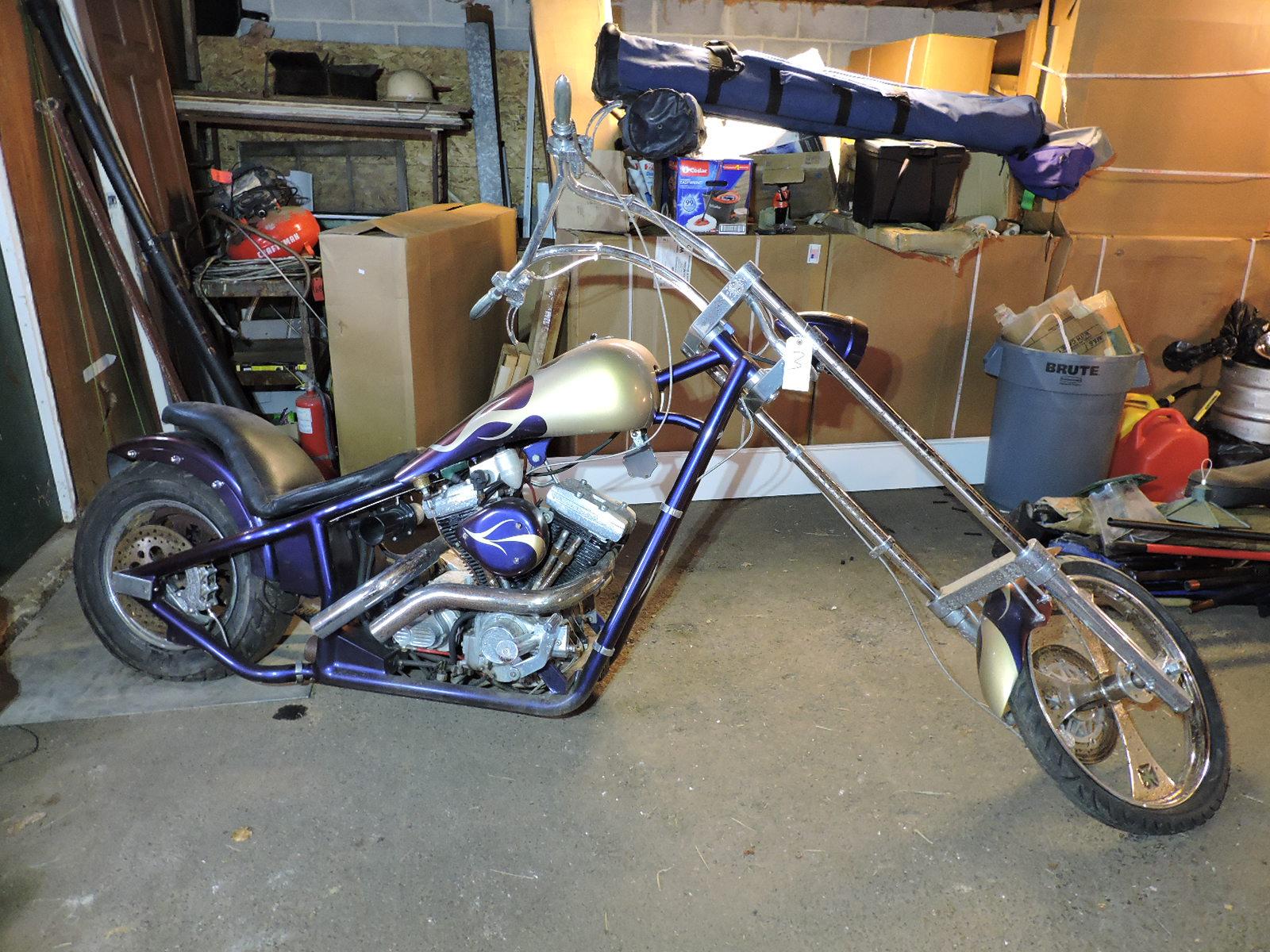 Custom Built Chopper Project / One of a Kind / Built by Sooty's Customs