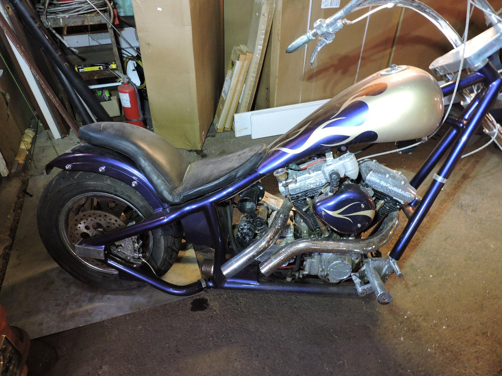 Custom Built Chopper Project / One of a Kind / Built by Sooty's Customs