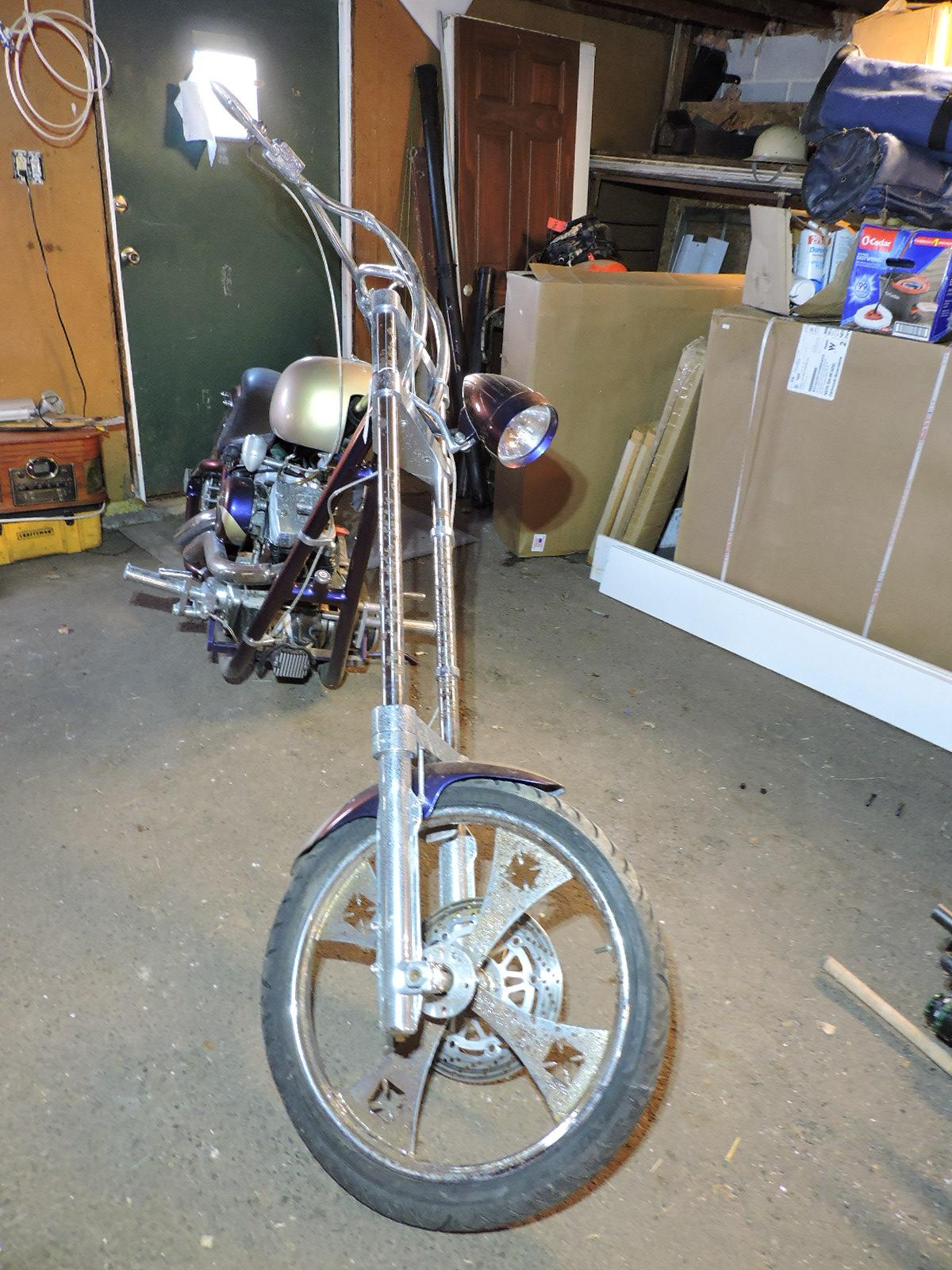Custom Built Chopper Project / One of a Kind / Built by Sooty's Customs