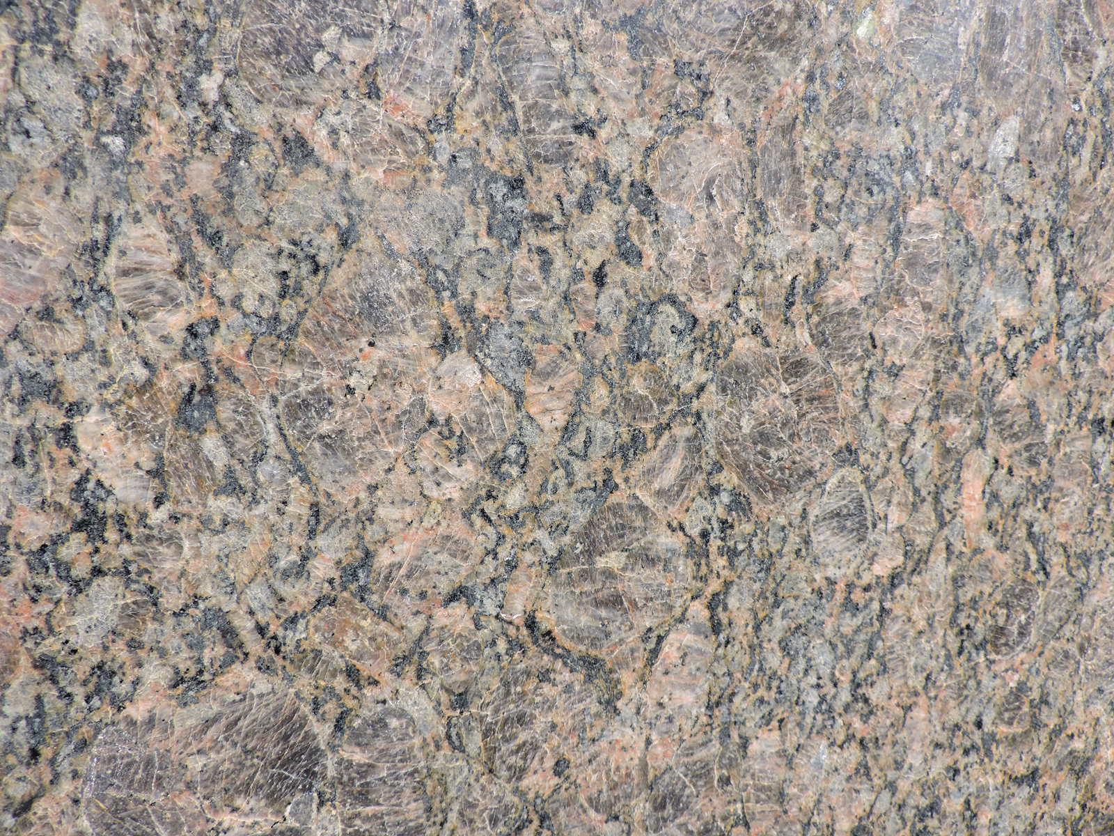 PARTIAL SLAB of BROWNIE GRANITE