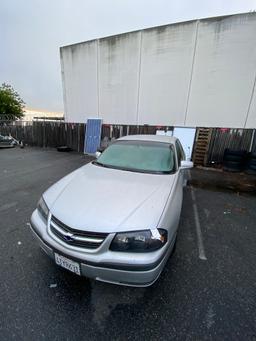 2002 Chevy Impala LS Sedan - Silver Color