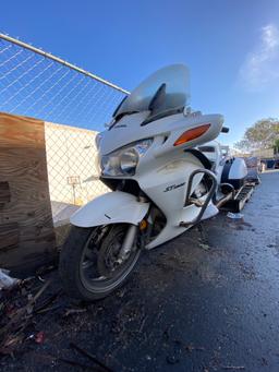 2006 Honda ST1300P Motorcycle - White Color