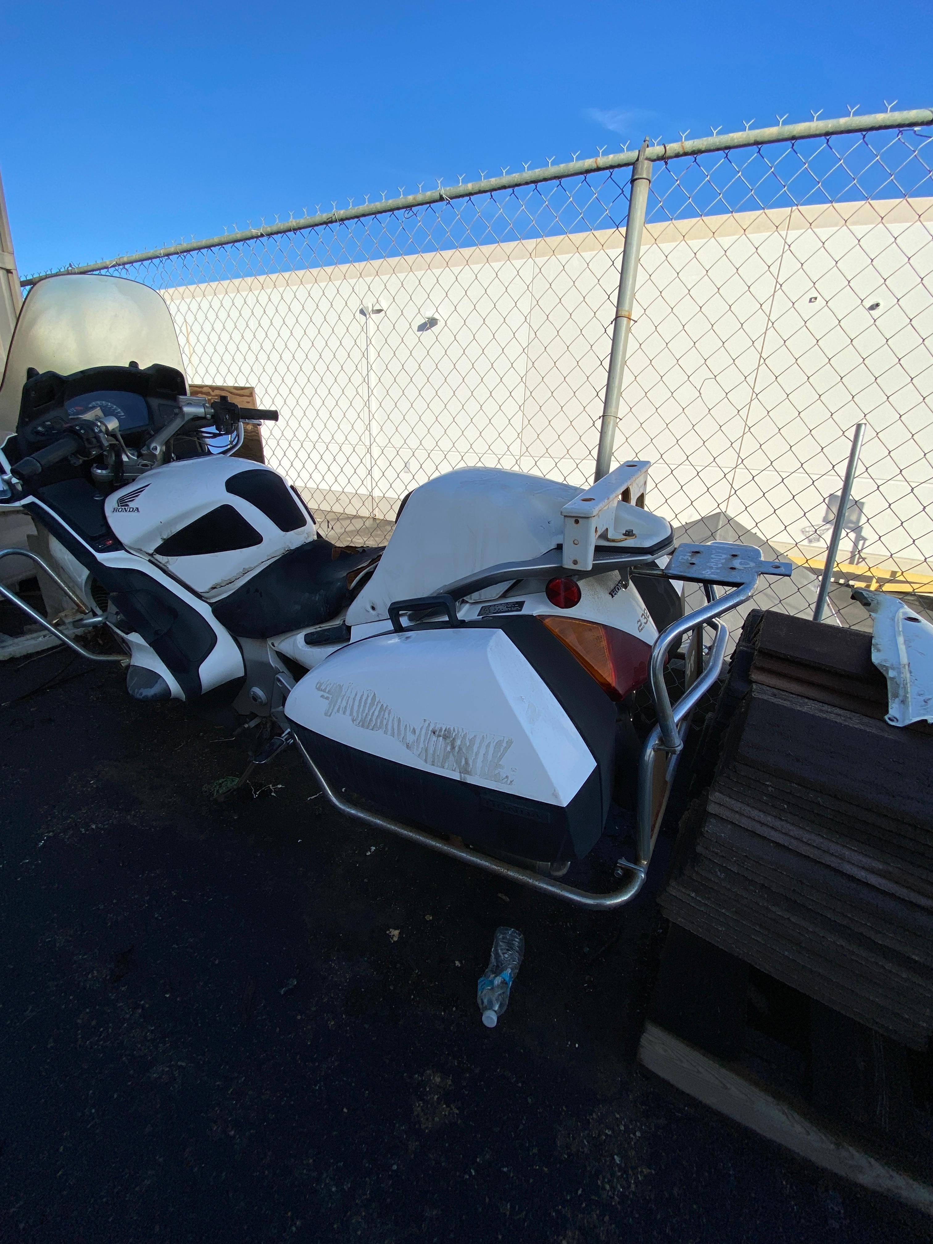 2006 Honda ST1300P Motorcycle - White Color