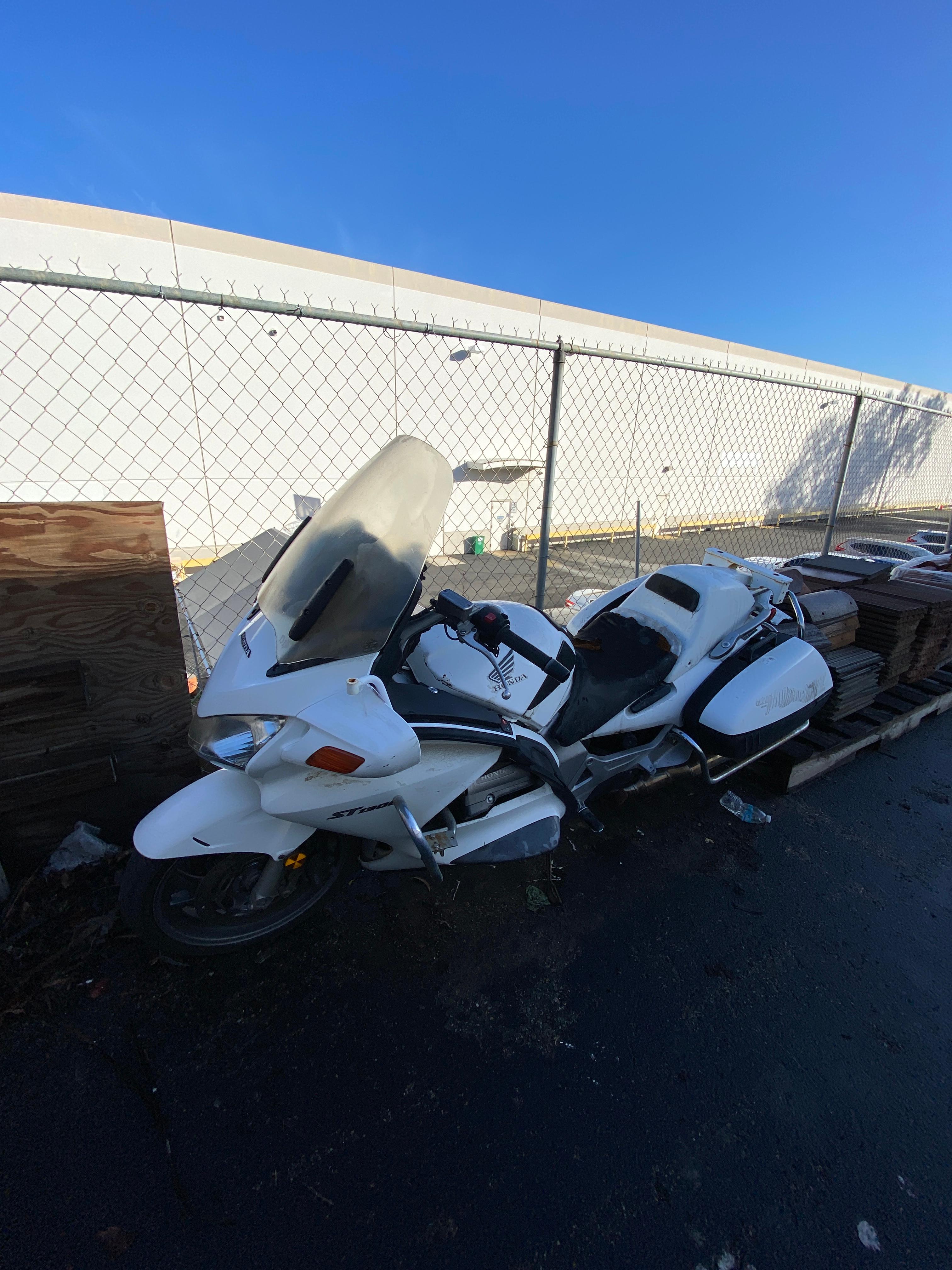 2006 Honda ST1300P Motorcycle - White Color