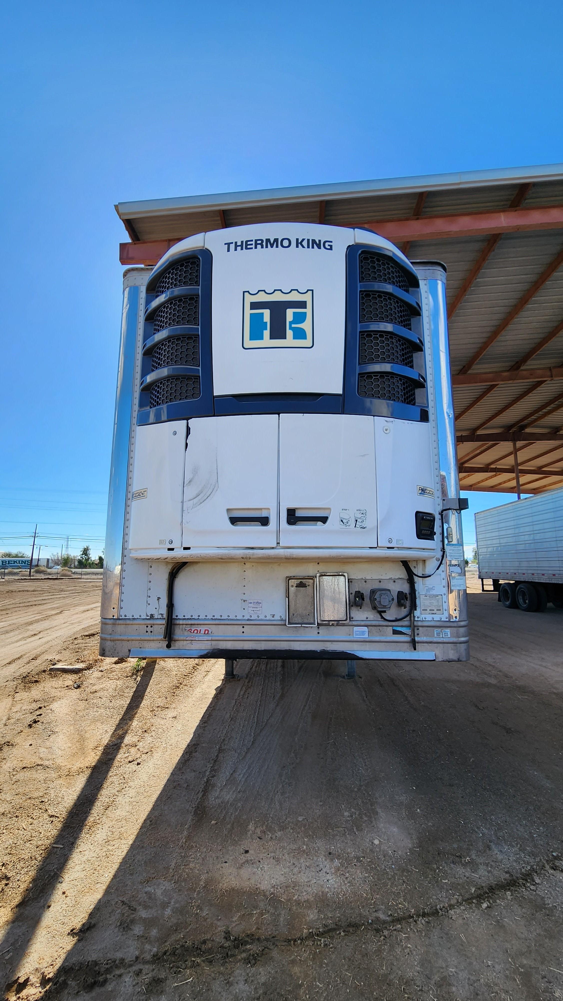 2017 Hyundai Translead Reefer-Equipped Semi-Trailer / THERMO KING PRECEDENT