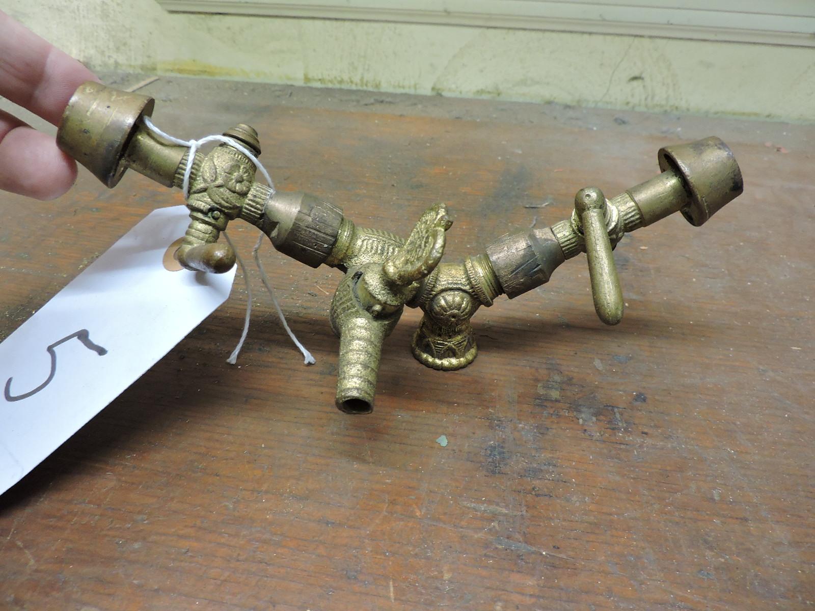 Vintage Ornate Double Air Nozzle - Purpose Unknown