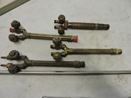 Lot of 3 Torches and 4 Mixing Valves -- See Photos