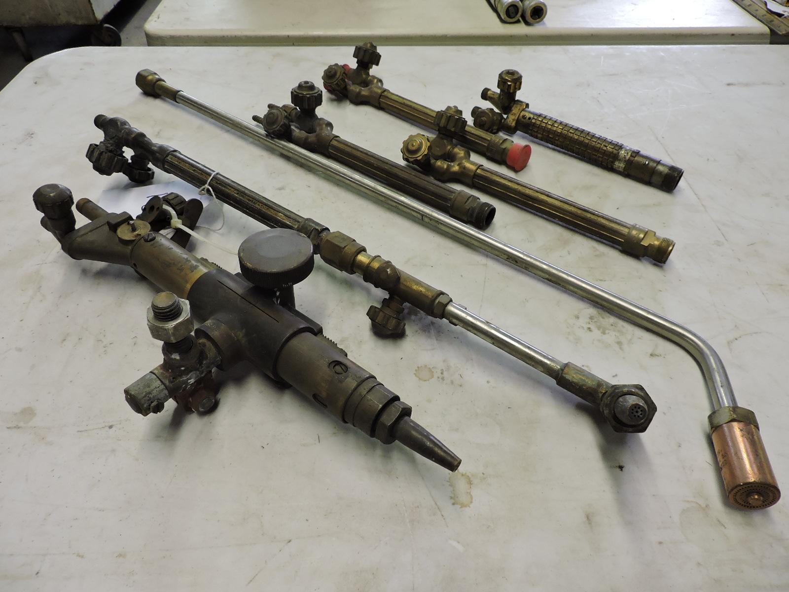 Lot of 3 Torches and 4 Mixing Valves -- See Photos