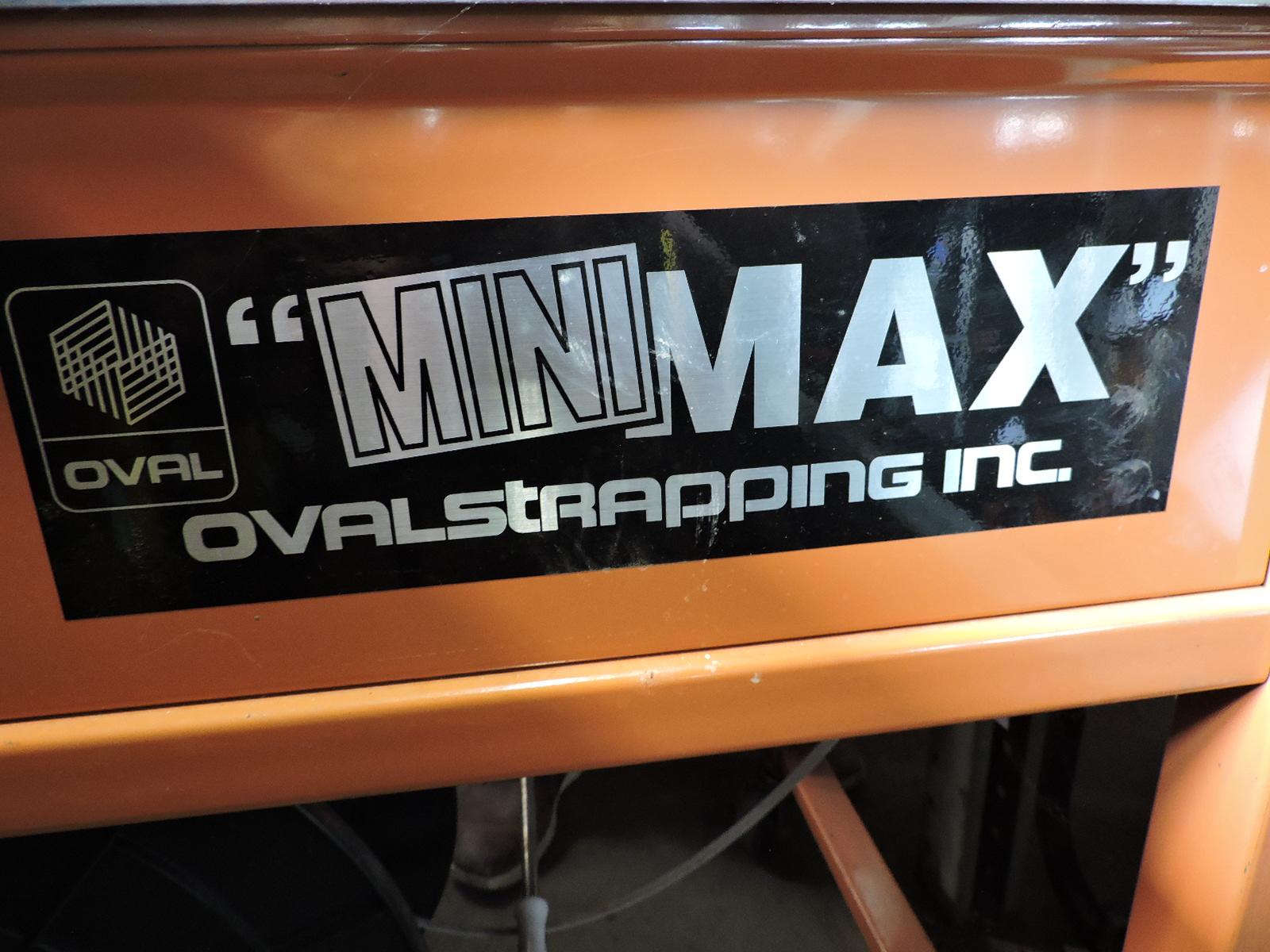 MINI MAX Oval Strapping, Inc -- Model: MM Commercial Strapping Machine