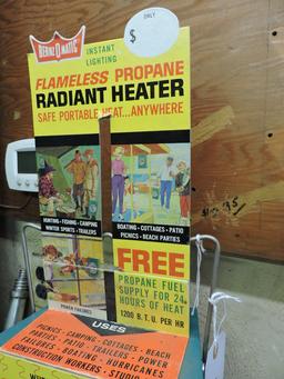 BernzOmatic Flameless Propane Radiant Heater - ADVERTISING DISPLAY !!!