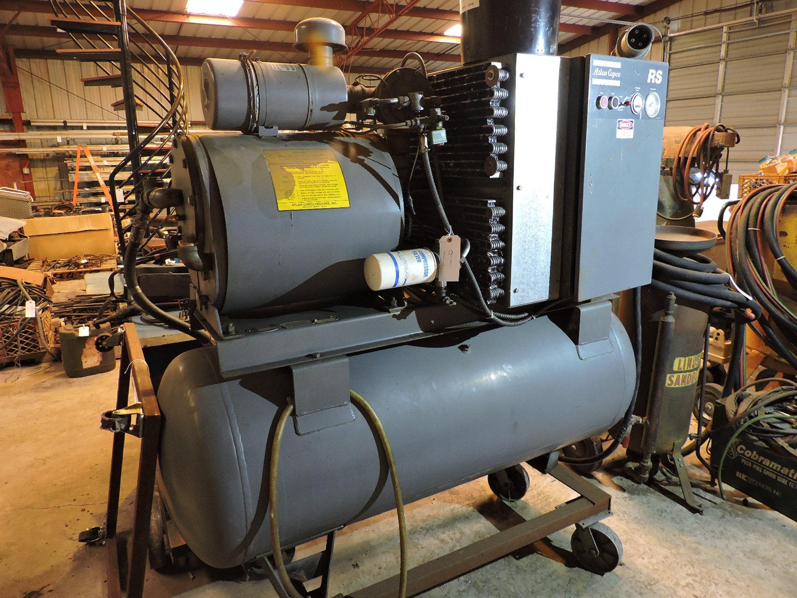 ATLAS COPCO - Model: 30 RS 110 - Industrial Air Compressor / 3-Phase