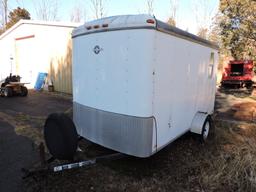 CARRY-ON Brand - Enclosed Cargo Trailer 11,.5' Long X 6' Wide X 8' Tall / with Ramp