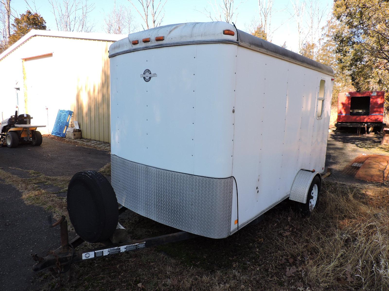 CARRY-ON Brand - Enclosed Cargo Trailer 11,.5' Long X 6' Wide X 8' Tall / with Ramp