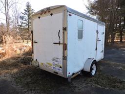 CARRY-ON Brand - Enclosed Cargo Trailer 11,.5' Long X 6' Wide X 8' Tall / with Ramp