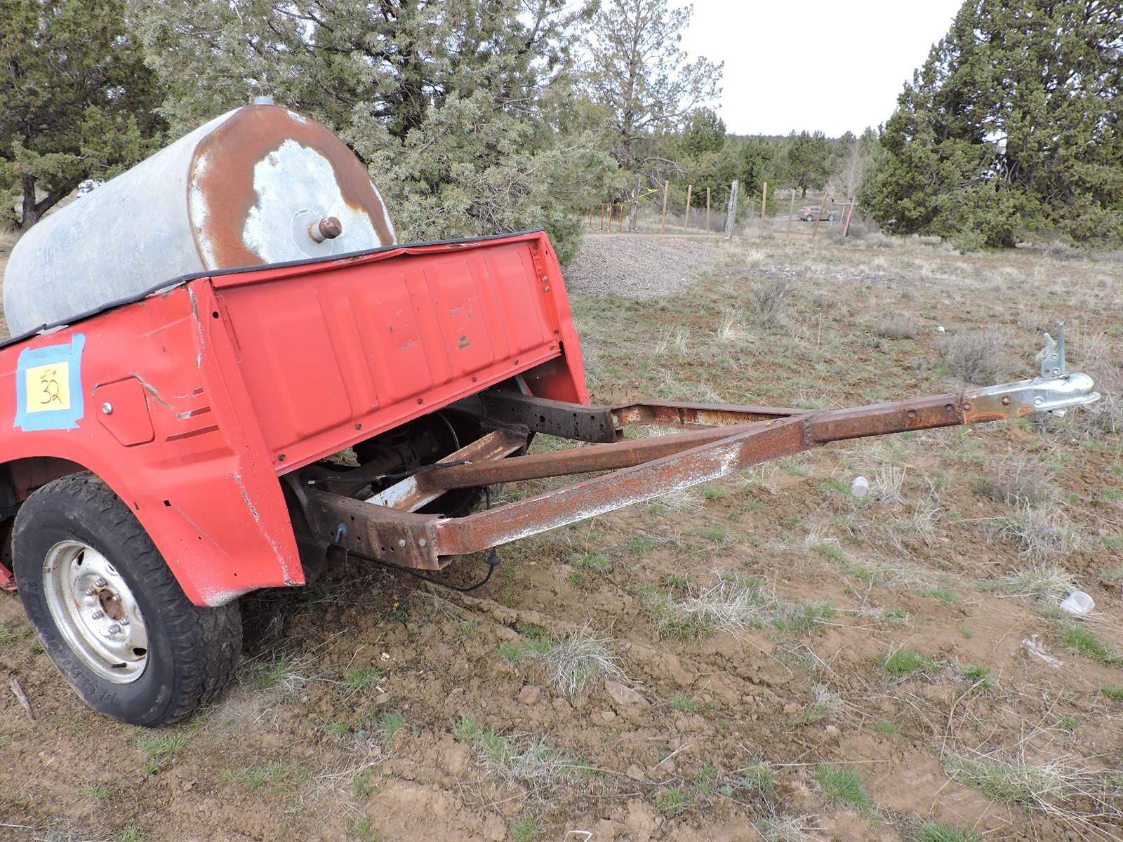 Home-Made Trailer - Created from a Mazda SE-5 Short-Bed