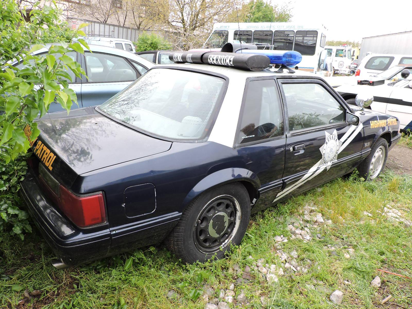 1993 Nevada Highway Patrol Mustang SSP Coupe with All Original Equipment