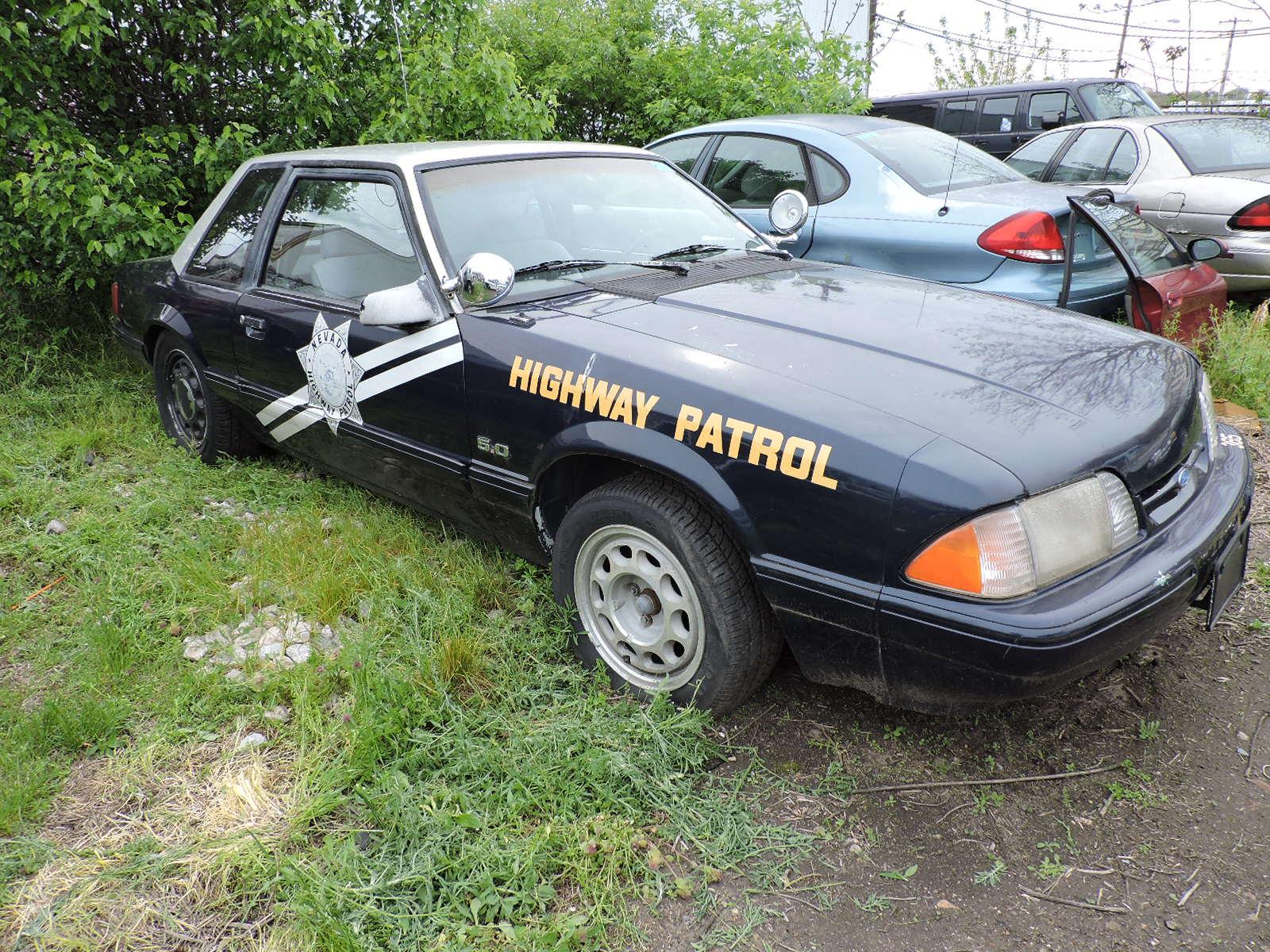 1993 Nevada Highway Patrol Mustang SSP Coupe with All Original Equipment