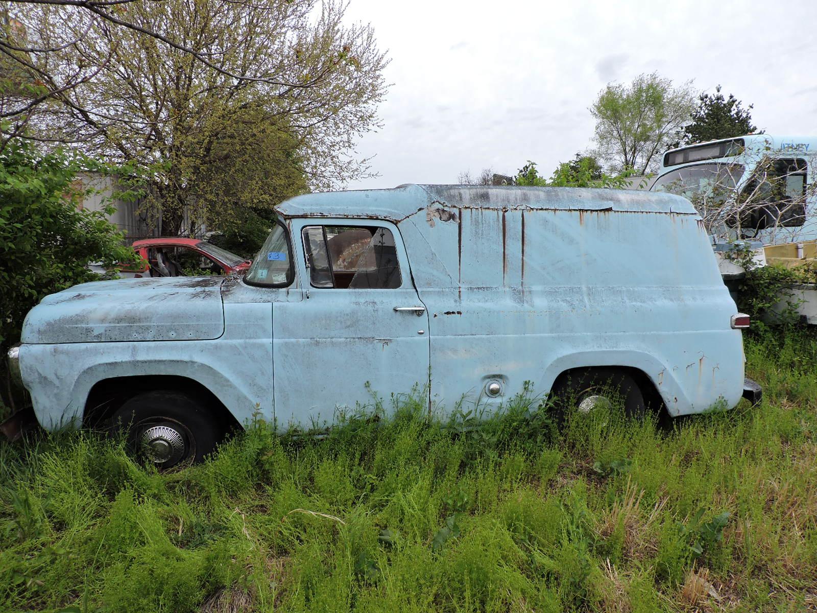 1959 Ford F100 2-Door Delivery - Former City of San Francisco Municipal Vehicle