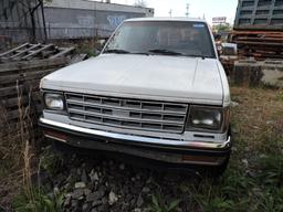 1988 Chevrolet S10 Blazer 2-Door SUV / 4X4 / No Title