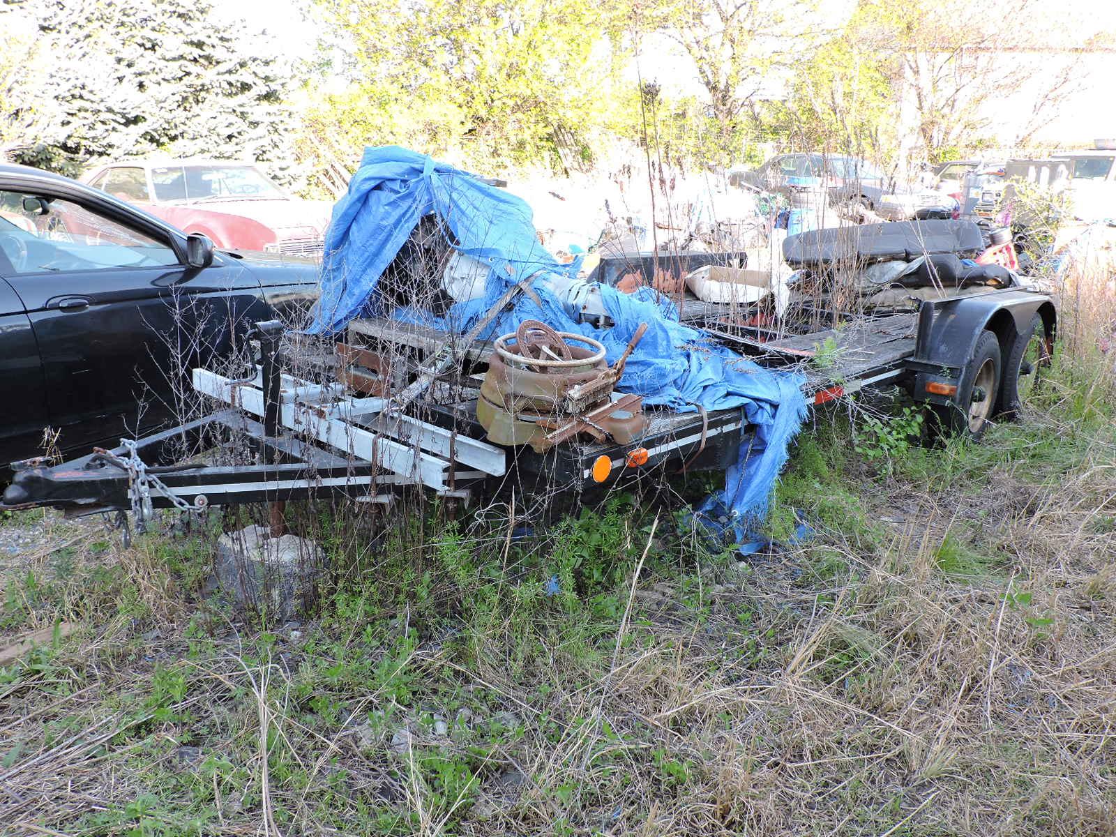 1974 Tandem-Axle Single Car Trailer