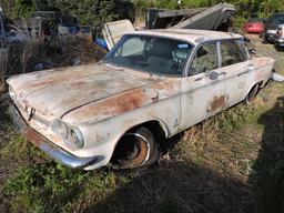 1961 Chevrolet Corvair Sedan - Odometer shows: 43,949 Miles