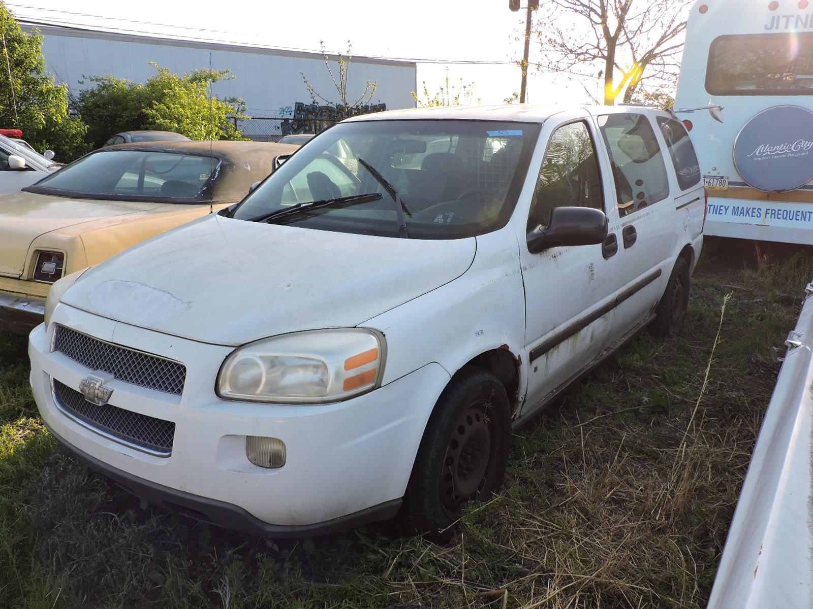 2008 Cbevrolet Uplander MiniVan / Lower Body Rot