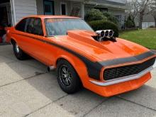 Custom 1975 Chevy Nova Drag Car w/1967 Camaro Fiberglass Nose - NEW BUILD - 780HP - Mid-6 Sec 1/4 mi