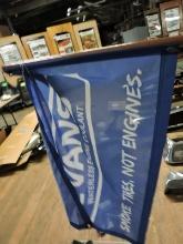 EVANS Waterless Coolant Flag "Smoke Tires, Not Engines" - 18" X 36"