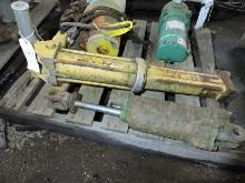 Jack Hammer Handle (Broken) and Hydraulic Cylinders x2