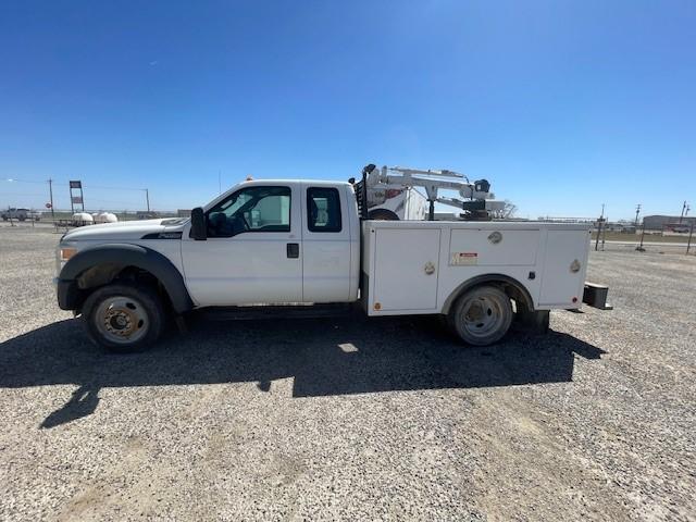 2014 Ford F450 Extra Cab Utility + Crane / 4X4 Gas - Located: San Angelo, TX