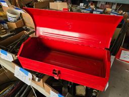 Empty Metal Toolbox