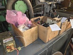 Asst. Capacitors, Motor Parts Etc.