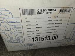 New Leeson 2 HP, 1 Ph, 115/208/230 V Electric Motor